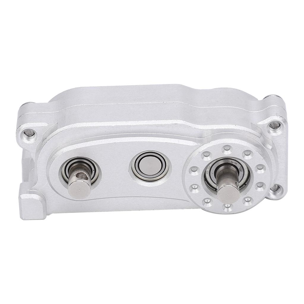 313mm Wheelbase Metal Chassis Frame Transfer Case Replacement Parts Fit for 1 10 RC Crawler CarSilver