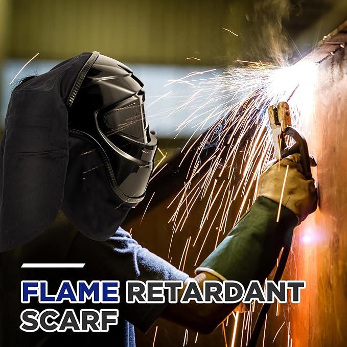 1 Sets of Welded Helmet Covers and Helmet Bib Sets, with Welded Accessories Featuring a Press Fit Seal To Protect the Neck, Suit