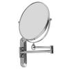 Magnifying Wall Mirror Makeup Mirror Wall Shaving Makeup Folding Bathroom Makeup Mirror Wall Free Drilling | Bathroom Mirrors