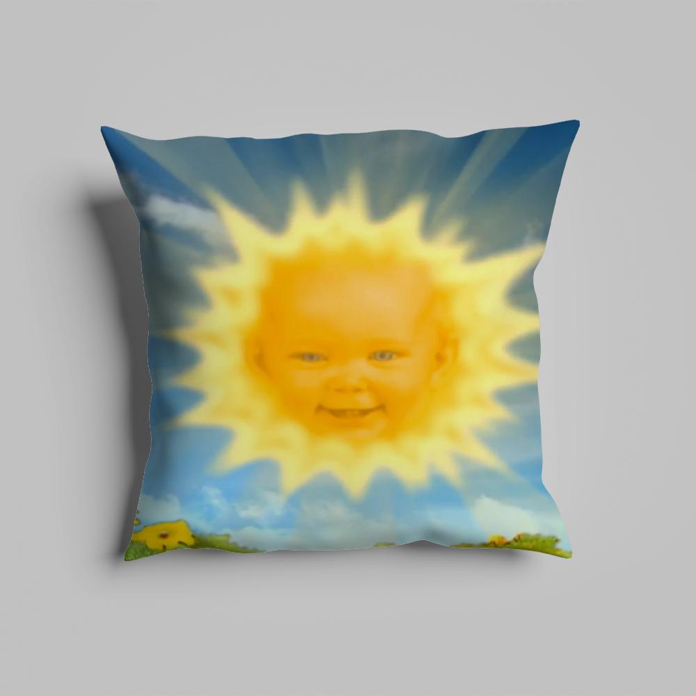 Federa cuscino lussuosa per ufficio domestico, decorativa per divano, cuscini per sedile auto multi-formato, federe cuscino t-Teletubbie-s