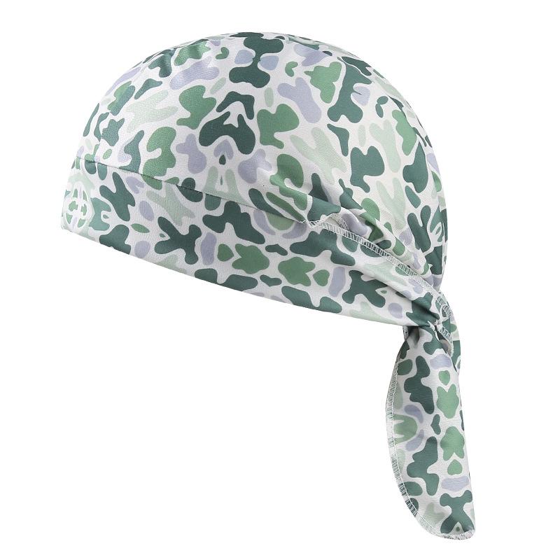 Mountain Bike Pirate Bandana: Sun Protection & Sweat Absorption Hat for Cycling