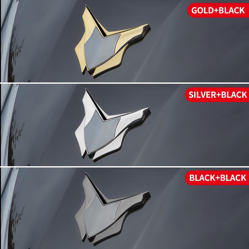 Custom Logo Metal Sticker for Cars & Motorcycles