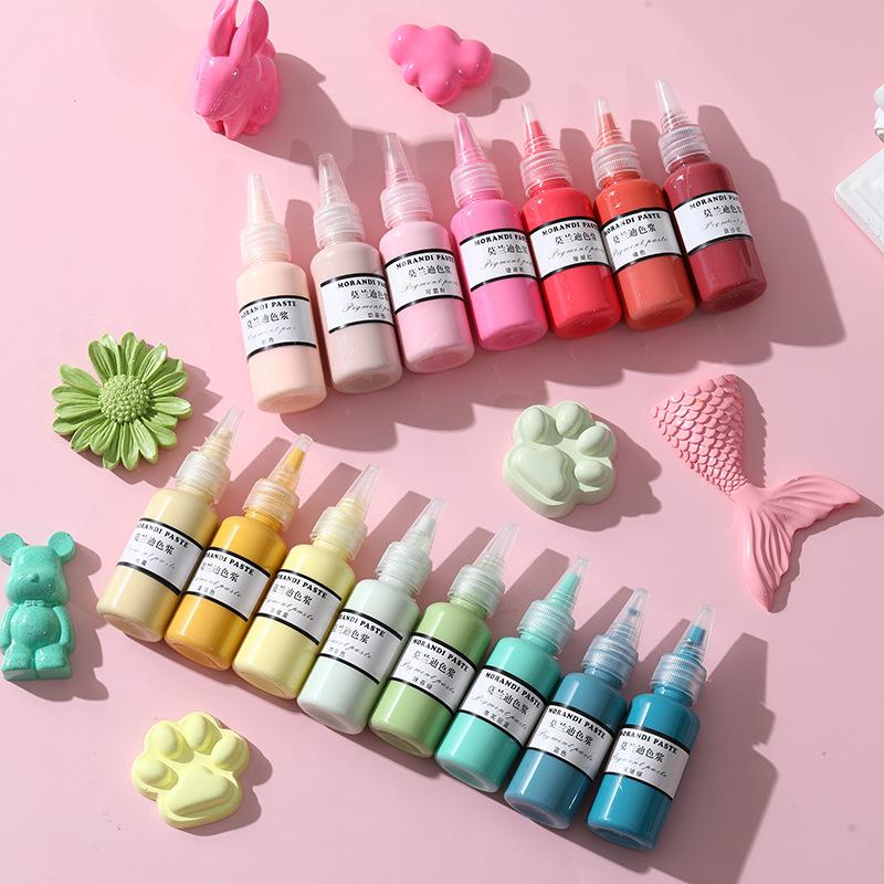30g Oily Paste Epoxy Resin Ab Glue Hand-painted Beads Diy Coloring Materials Recommended Materials for Interest Classes