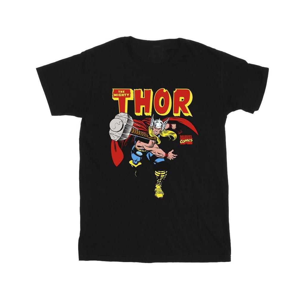 Marvel Universe Boys Thor Hammer Throw T-Shirt