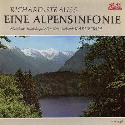 LP Record RICHARD STRAUSS — STAATSKAPELLE DRE - Eine Alpensinfonie 89594 Heliodor Germany Classical Used