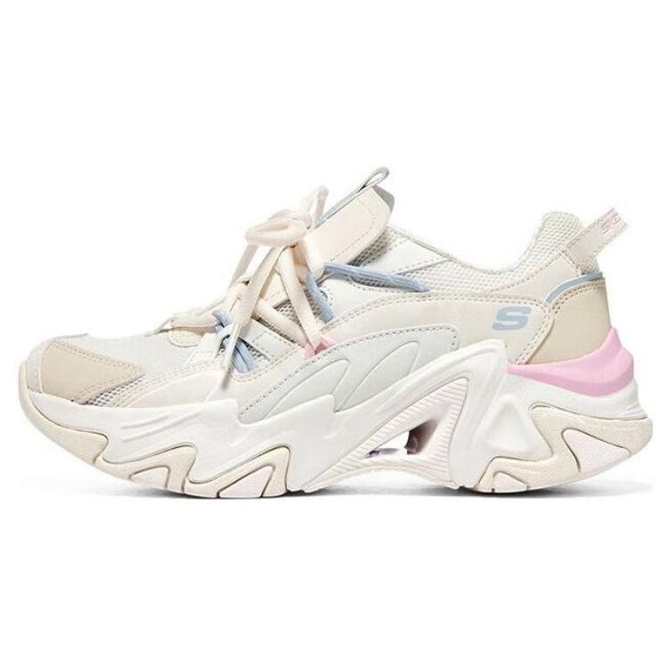(WMNS) Skechers Stamina V3 Cream Pink Blue Women s 896228-NTMT EU 35
