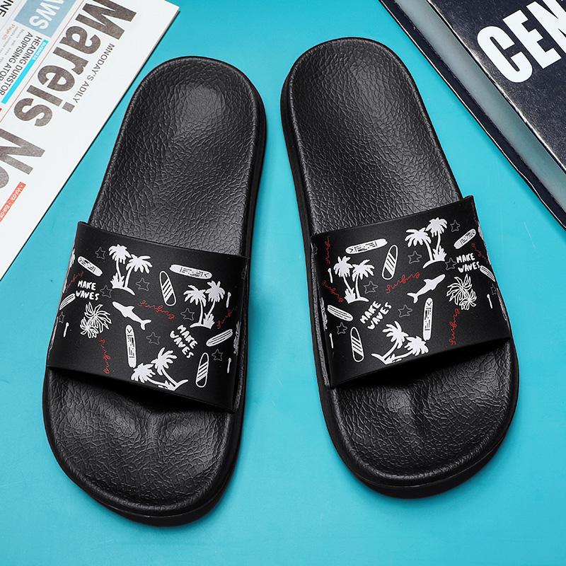 Non-slip Soft and Comfortable Men's Slippers Sandals Wear-resistant Shoes for Men Fashion Thick Bottom Indoor and Outdoor New