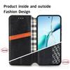 For Honor Magic8 Lite 5G/X9d 5G/X70 5G Case Rhombus Imprint PU Leather Wallet Phone Cover