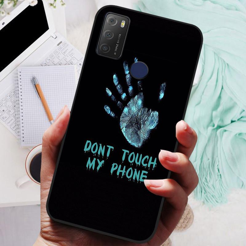 For TCL 20Y 6156D Case Silicone Shockproof Soft TPU Phone Cover For TCL 20Y 20E 6125F Funda for TCL20Y TCL20E Capa Cartoon Shell