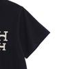 HARDCORE HAPPINESS Hch Embroidered Crop T-Shirt_Black