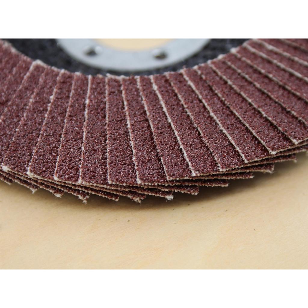 Faithfull Aluminium Oxide Flap Discs