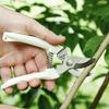 Garden Pruning Shears Stainless Steel Blades Handheld Pruners Bypass Straight Blade Pruners with Non-Slip Handle for Fruit Trees Flowers