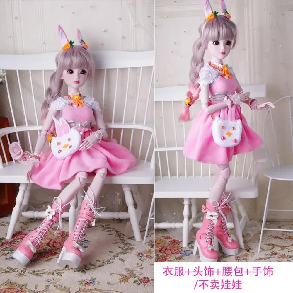 60cm Handmade Toy Dress Clothes Set for 1/3 23inch BJD Doll Accessory Collection