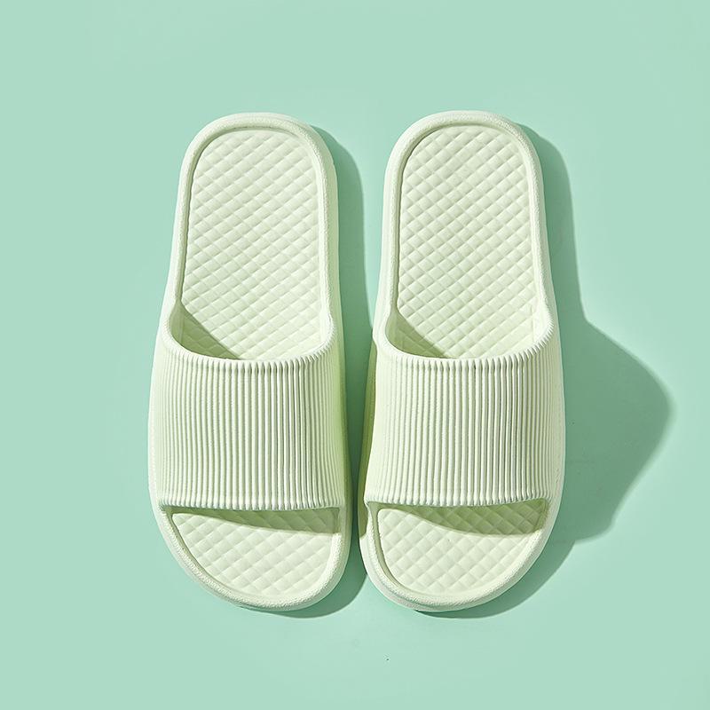 Women's Checkered EVA Indoor Slippers - Unisex, Home & Bathroom Use