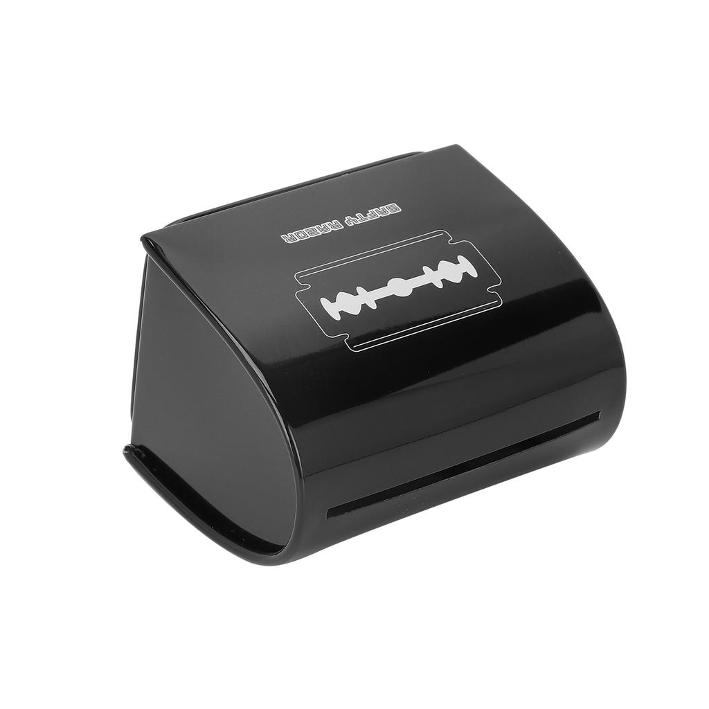 Blade Disposal Case Sealed Design Razor Disposal Case Large Capacity Safe Storage Bank for Used Razor Blades