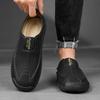 Handmade Genuine Leather Men's Casual Shoes Comfortable Moccasins Men Business Flats Shoes Driving Shoes