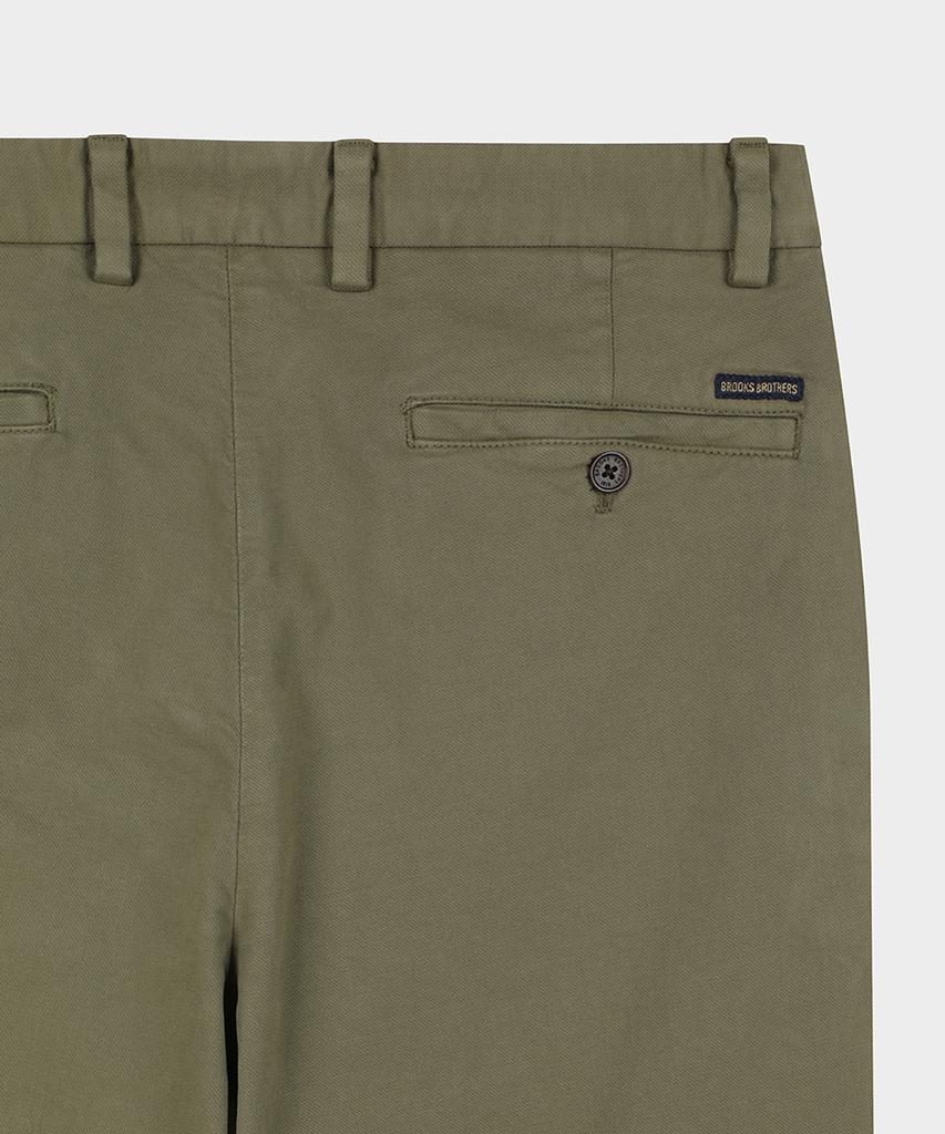 BROOKS BROTHERS Broken Twill Chino Pants (Olive) (Bbpcmm06264Ef)