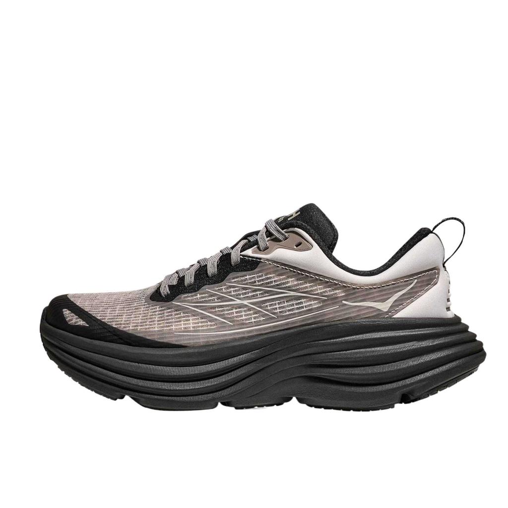 HOKA One One Bondi 8 Breathable Low Top Running Shoes Unisex 1155391-GTCR