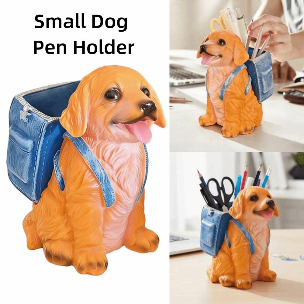 Creative Small Dog Pen Holder Multi Functional Makeup Brush Holder  Gifts