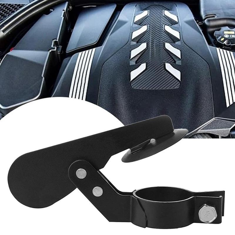 Tractor Exhaust Cover Multipurpose Waterproof Weather Flap Black Wear-Resistant Exhaust Cover User Friendly Weather Flap For