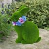 Bunny Figurine Statue Crafts for Home Decor Animal Sculpture Ornament Cabinet Desk Bookshelf
