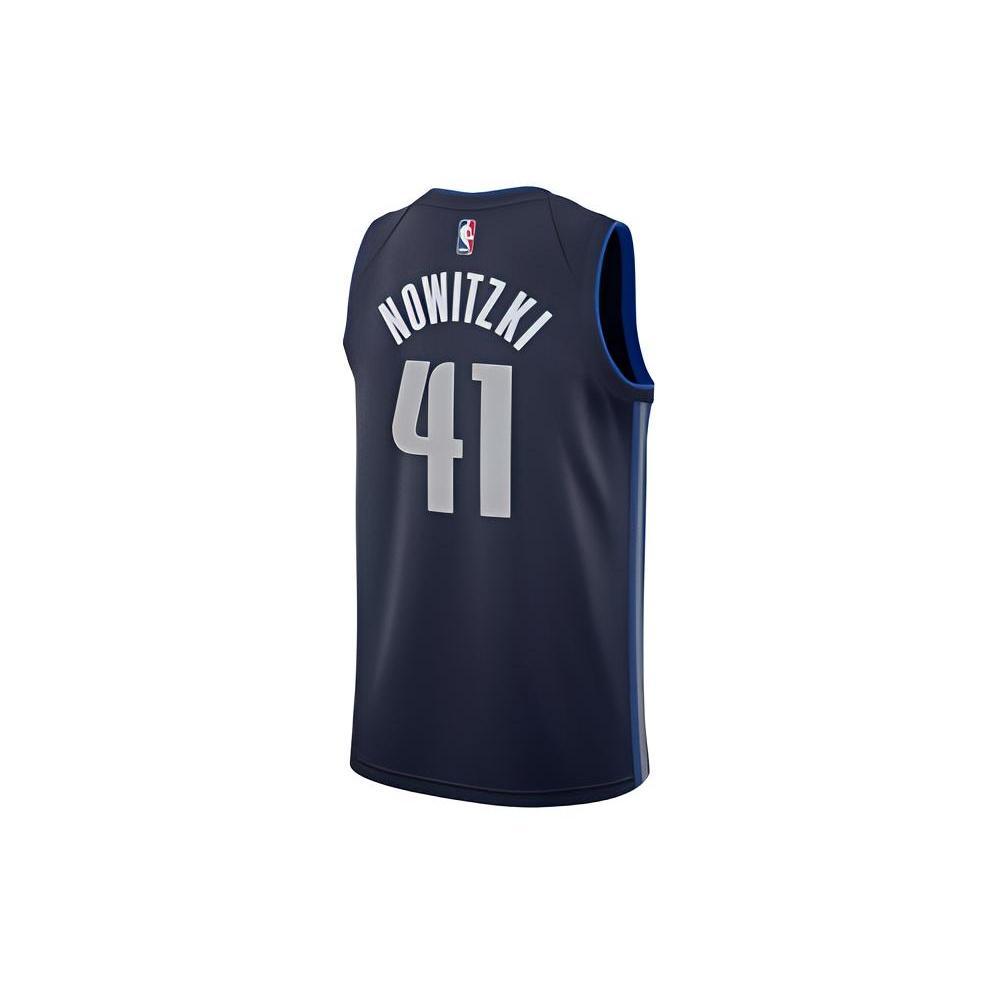 Nike NBA Jersey Dirk Nowitzki Basketball Vest Mavericks 41 limited Blue Men's 877202-420