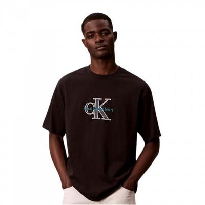 Herre T-shirt med tekstlogo