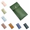 PU Leather Pen Protective Cover Portable Eyeglass Bags Creative Pencil Bag Pen Cover  Glasses