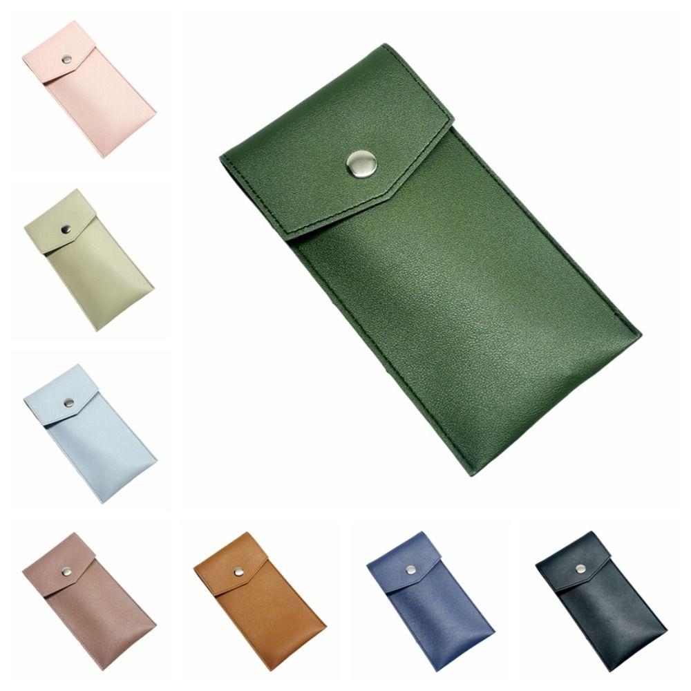 PU Leather Pen Protective Cover Portable Eyeglass Bags Creative Pencil Bag Pen Cover  Glasses