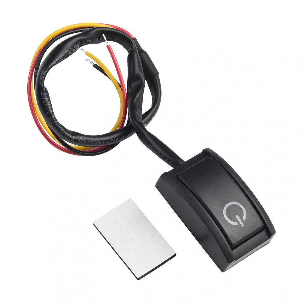 Switches 3.6*2.1*1cm Plastic DC12V ON/OFF Auto 200mA Switch Car Button Switch