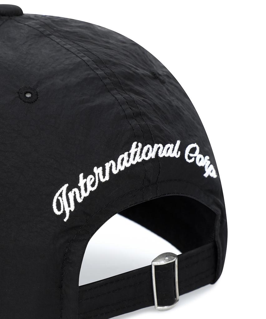 MAHAGRID Star Oval Nylon Cap Black(Mg2Fsmab26A)