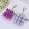 Breloc Colorat cu Taste de Tastatură Decompresie Jucării Button Finger Clicker 9 Taste Anti-Stres