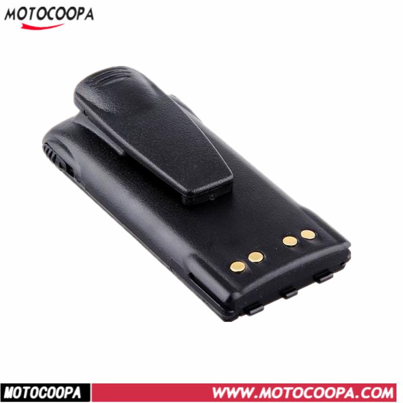 Meiteku 1800mAh Lithium Battery for Walkie-Talkies GP328 GP338 PTX760 HMM9013A