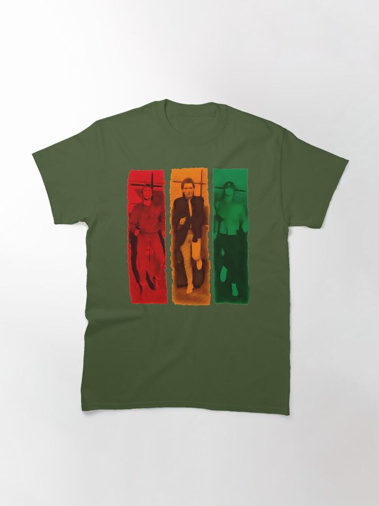 The Action The Three Color Panels Action Art Classic T-Shirt