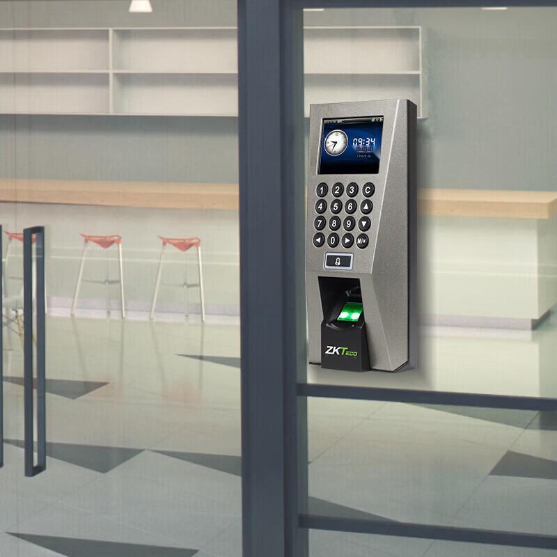 ZKTeco F18 Fingerprint Time Attendance and Access Control Terminal CN plug (adapter included)