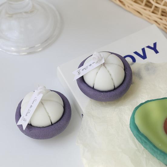 Decorative Scented Candle Innovative Banana Charming Pear Peach Fruit Wax Candle Home Decor