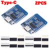 D1 Mini TYPE-C/MICRO ESP-12F ESP8266 CH340G V2 USB WIFI Internet of Things Development board based Nodemcu Lua IOT Board 3.3V