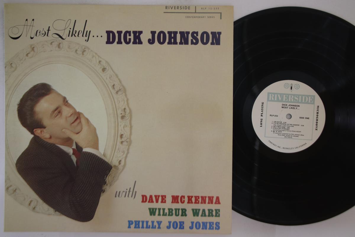 

LP Record DICK JOHNSON - Most Likely... RLP253 RIVERSIDE US Jazz Used