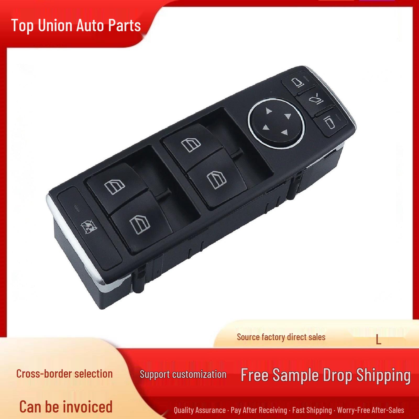 

Mercedes-Benz E-Class W204 Power Window Switch Button A2049055402 for C250, C300, C350 Electric