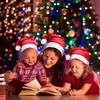 Nice Christmas Santa Hats Santa Hats Decorative Red Cap Adults Kids Women Men Funny Decoration Holiday Party Costume Supplies