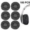 100 Pcs Stretchable Headphone Cover Disposable Headset Covers Non-woven Headphone Covers Hygiene Ear Pads Cushions For Earmuff-style Gaming Headphone/