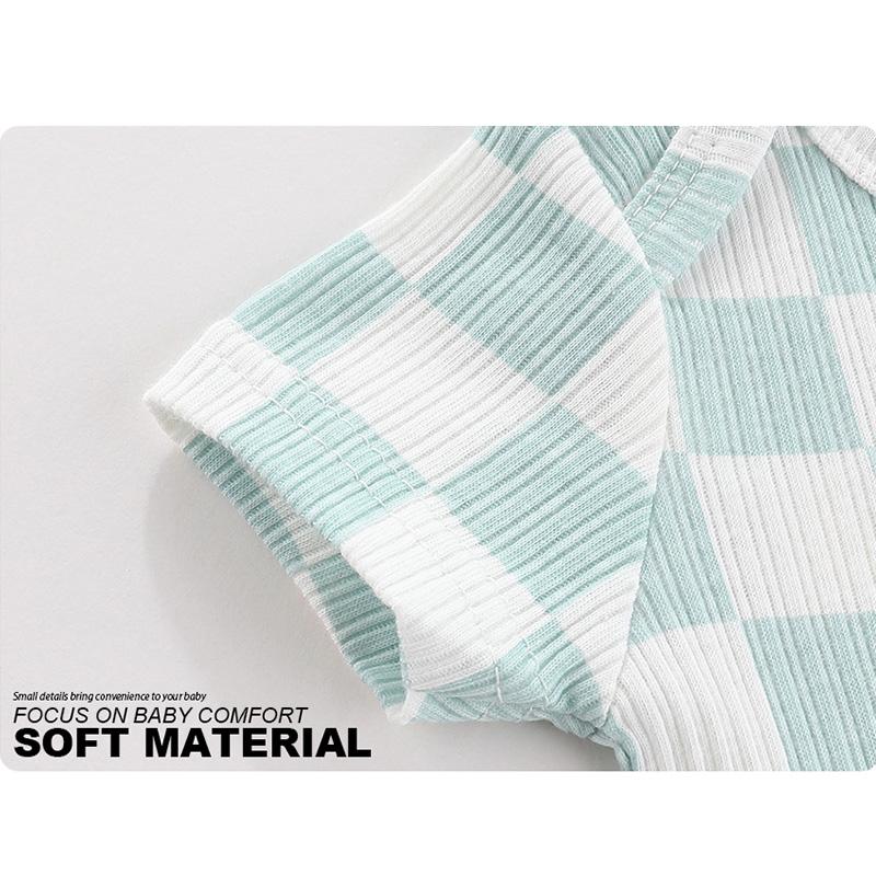 5 Pieces Infant Boy Girl 0-12 Months Pure Cotton  Soft Casual Cute Fashion Prints Baby Bodysuits Spring Summer