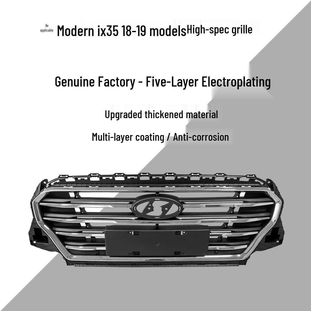 Compatible with 2018-2019 Hyundai IX35 Front