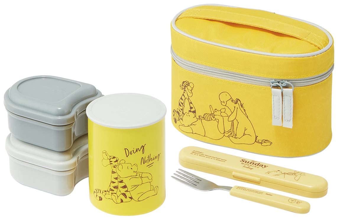 

Skater Antibacterial Insulated Lunch Disney Winnie the 560ml Box, Pooh, (KCLJC6AG-A)
