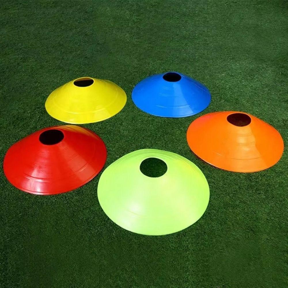 25/50Pcs Colorful Soccer Disc Cone Set Soccer Training Sign Dish Football Training Equipment