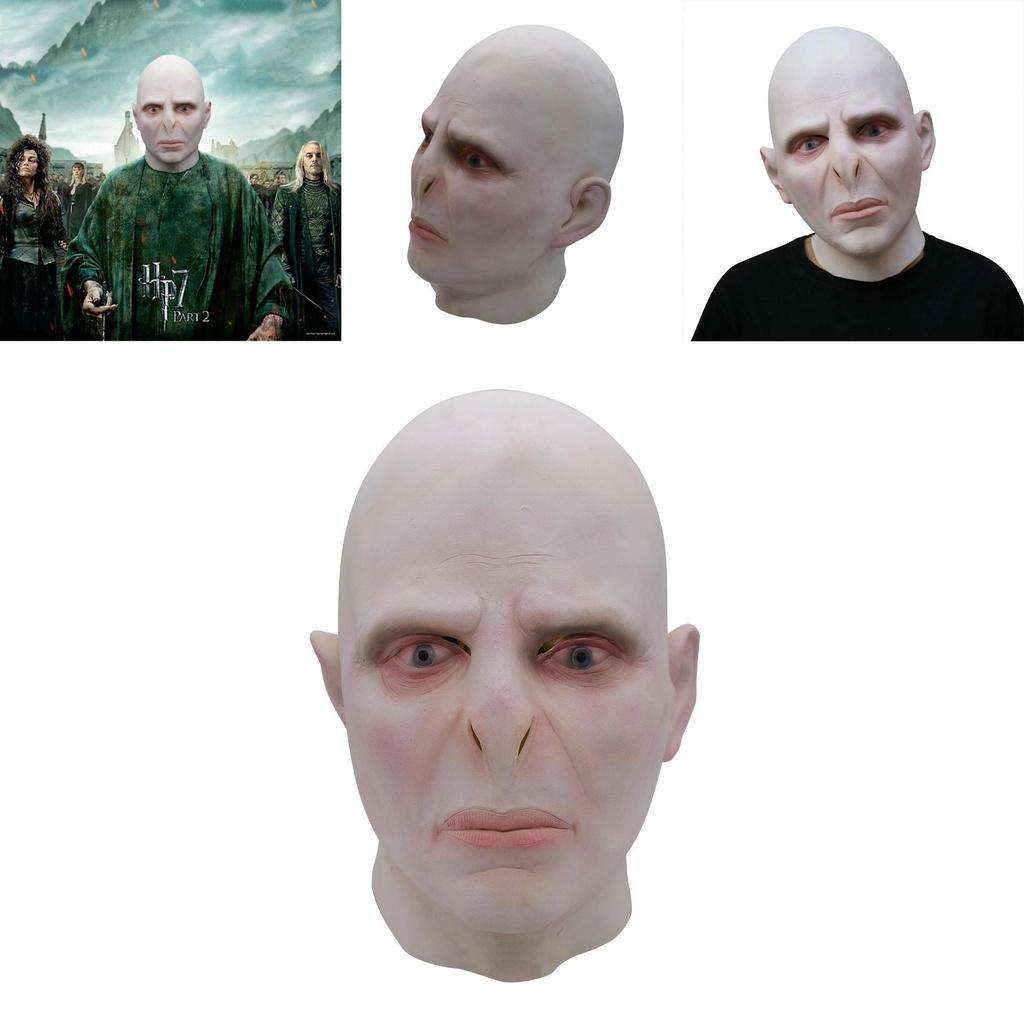 Mască Harry Potter Lord Voldemort Ecologică Netoxică Recuzită Costum Halloween