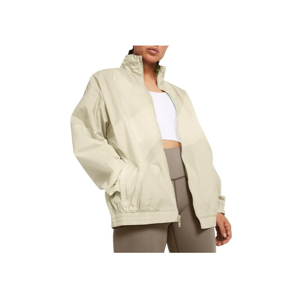 Under Armour Bunda Legacy Color Block Vodotěsná Tréninková Dámská Bunda Khaki 1382762-289