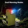 C9 Portable Mini Flashlight with High Brightness, Adjustable Angle, Rechargeable, Multifunctional Red and Blue Warning Outdoor Work Light