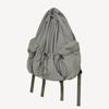 Prends soin de toi Khaki Nylon Rucksack mit Kordelzug