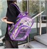 Large Capacity Transparent PVC Backpack for Students